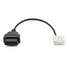 Tesla 12 Pins OBD - 16 Pins OBD2 Verloopkabel Personenauto Tesla 12 Pins OBD - 16 Pins OBD2 Verloopkabel Personenauto
