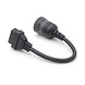 Universele 9 Pins J1939 - 16 Pins OBD2 Verloopkabel Bedrijfsvoertuig Universele 9 Pins J1939 - 16 Pins OBD2 Verloopkabel Bedrijfsvoertuig