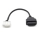 Tesla 20 Pins OBD - 16 Pins OBD2 Verloopkabel Personenauto Tesla 20 Pins OBD - 16 Pins OBD2 Verloopkabel Personenauto