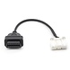 Tesla 20 Pins OBD - 16 Pins OBD2 Verloopkabel Personenauto Tesla 20 Pins OBD - 16 Pins OBD2 Verloopkabel Personenauto