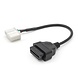 Tesla 20 Pins OBD - 16 Pins OBD2 Verloopkabel Personenauto Tesla 20 Pins OBD - 16 Pins OBD2 Verloopkabel Personenauto