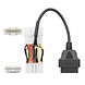 Tesla 26 Pins Full OBD - 16 Pins OBD2 Verloopkabel Personenauto Tesla 26 Pins Full OBD - 16 Pins OBD2 Verloopkabel Personenauto