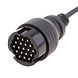 Porsche 19 Pins OBD1 - 16 Pins OBD2 Verloopkabel Personenauto Porsche 19 Pins OBD1 - 16 Pins OBD2 Verloopkabel Personenauto