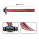 Universele 16 Pins OBD2 Poort Vrouwtje Met 16 Open Eindkabels 30 cm Universele 16 Pins OBD2 Poort Vrouwtje Met 16 Open Eindkabels 30 cm