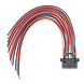 VAG 16 Pins OBD2 Poort Vrouwtje Met 16 Open Eindkabels 30 cm VAG 16 Pins OBD2 Poort Vrouwtje Met 16 Open Eindkabels 30 cm