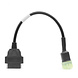 Kawasaki 6 Pins OBD - 16 Pins OBD2 Verloopkabel Motorfiets Kawasaki 6 Pins OBD - 16 Pins OBD2 Verloopkabel Motorfiets