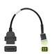 Kawasaki 6 Pins - 16 Pins OBD2 Verloopkabel Motorfiets Kawasaki 6 Pins - 16 Pins OBD2 Verloopkabel Motorfiets