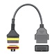 Benelli 6 Pins OBD - 16 Pins OBD2 Verloopkabel Motorfiets Benelli 6 Pins OBD - 16 Pins OBD2 Verloopkabel Motorfiets