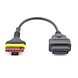 Benelli 6 Pins OBD - 16 Pins OBD2 Verloopkabel Motorfiets Benelli 6 Pins OBD - 16 Pins OBD2 Verloopkabel Motorfiets