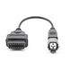 Yamaha 3 Pins OBD - 16 Pins OBD2 Verloopkabel Motorboot Yamaha 3 Pins OBD - 16 Pins OBD2 Verloopkabel Motorboot