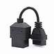 Toyota 17 Pins OBD1 - 16 Pins OBD2 Verloopkabel Personenauto Toyota 17 Pins OBD1 - 16 Pins OBD2 Verloopkabel Personenauto