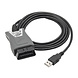 Vgate Vgate VLinker HS/MS-CAN OBD2 - USB Interfacekabel Vgate Vgate VLinker HS/MS-CAN OBD2 - USB Interfacekabel
