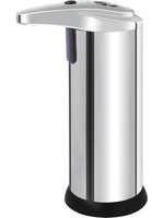 Seifenspender mit Sensor 250 ml - automatische Seifenpumpe aus Edelstahl mit Infrarot-Kontrollsensor