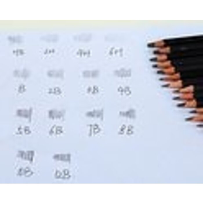 Set grafiet Schets- & Tekenpotloden, 14 hardheden