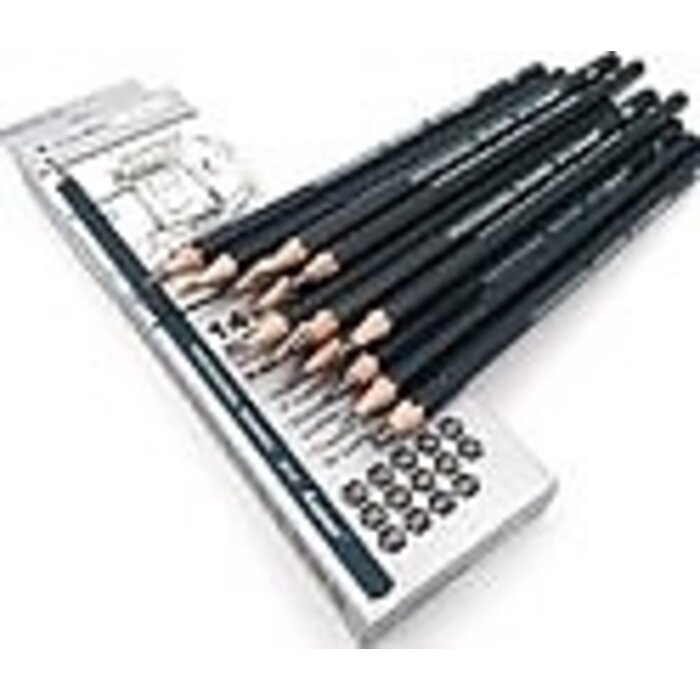 Set grafiet Schets- & Tekenpotloden, 14 hardheden