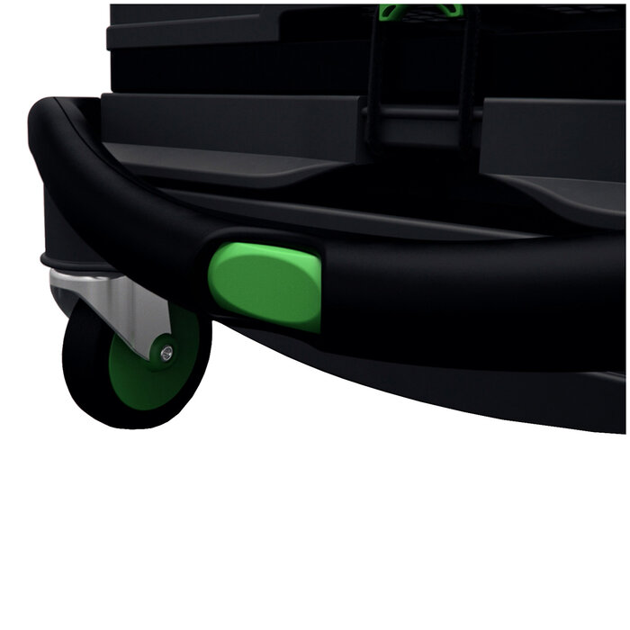 Clax Chariot Clax avec caisse pliante Verte