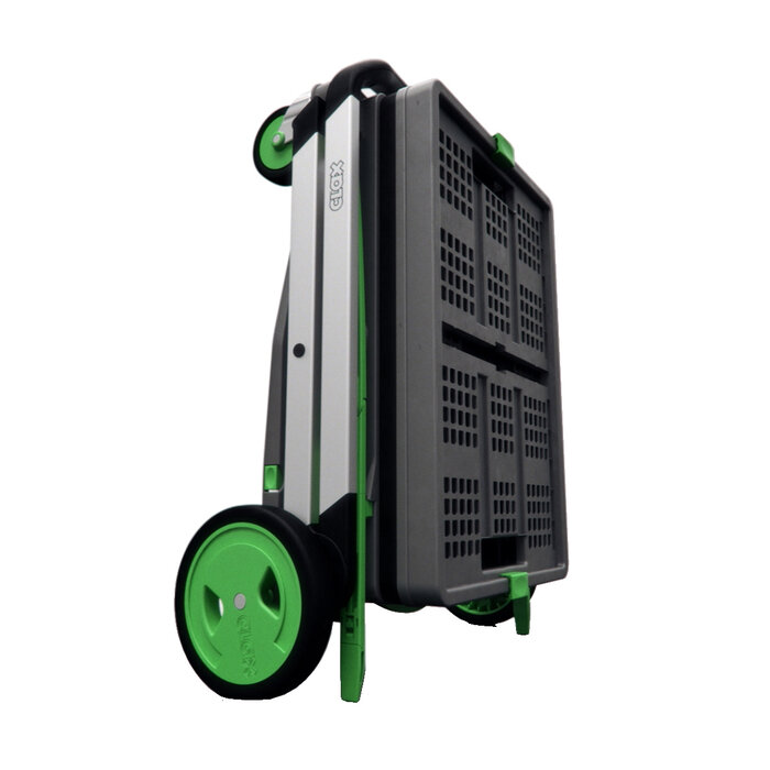 Clax Chariot Clax avec caisse pliante Verte