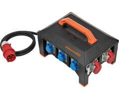 Brennenstuhl Brennenstuhl professionalLINE Gummi-Bauverteiler BSV 5-32A FI 2m H07RN-F 5G6,0 CEE32A+2x16A. 6x230V