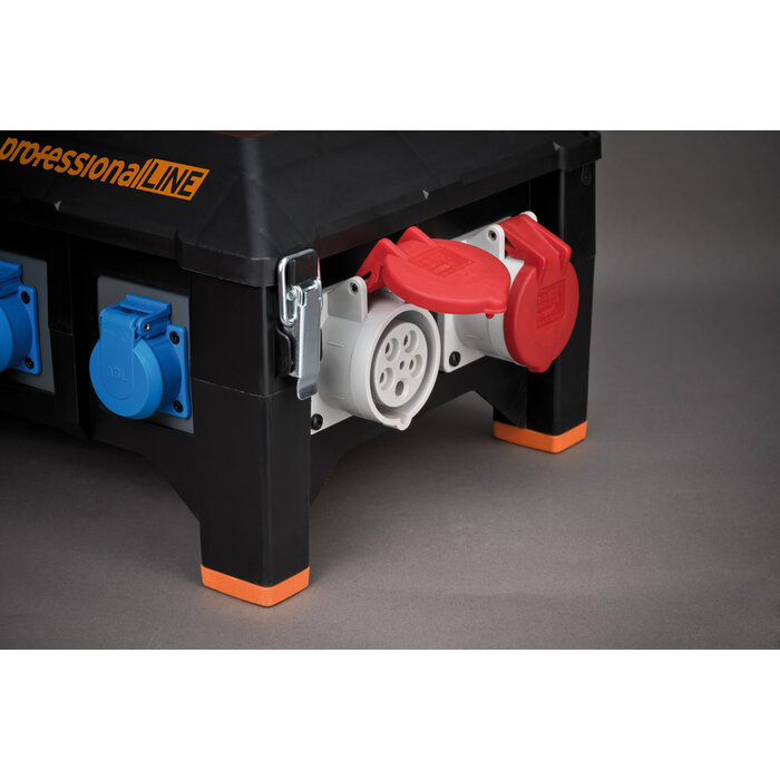 Brennenstuhl Panneau de distribution de construction en caoutchouc Brennenstuhl professionalLINE BSV 5-32A FI 2m H07RN-F 5G6.0 CEE32A+2x16A. 6x230V