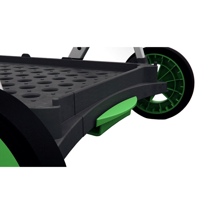 Clax Clax trolley inclusief vouwkrat Groen