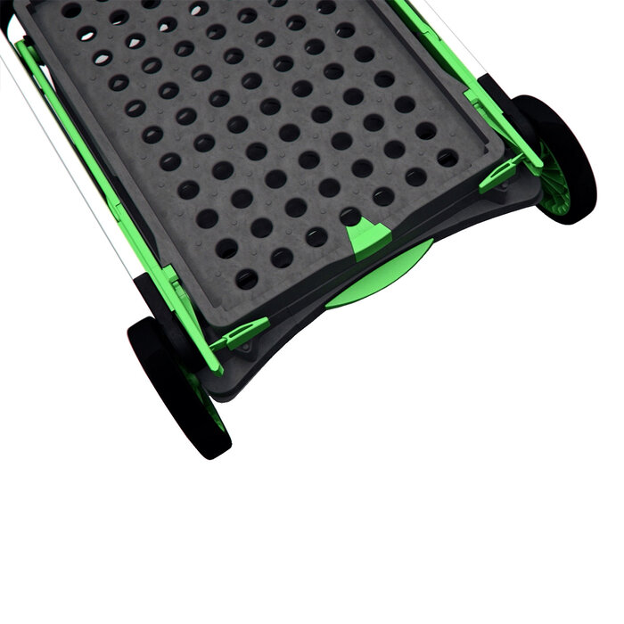 Clax Clax trolley inclusief vouwkrat Groen