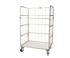 Matador Worktainer 4 roulettes pivotantes 2 avec frein max 500Kg plaque acier