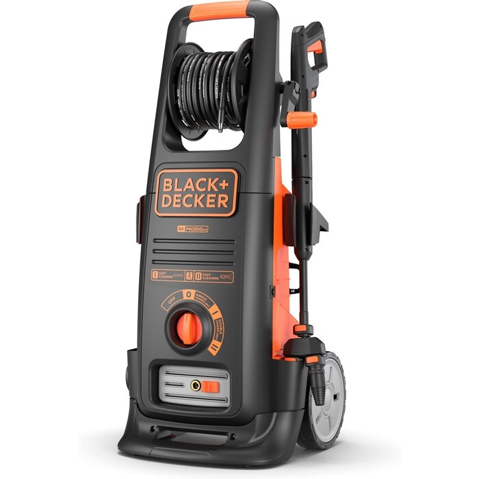 Black & Decker BLACK+DECKER Hogedrukreiniger BXPW2500DTS - 150 Bar - 2500 Watt - Max Debiet 810 l/u