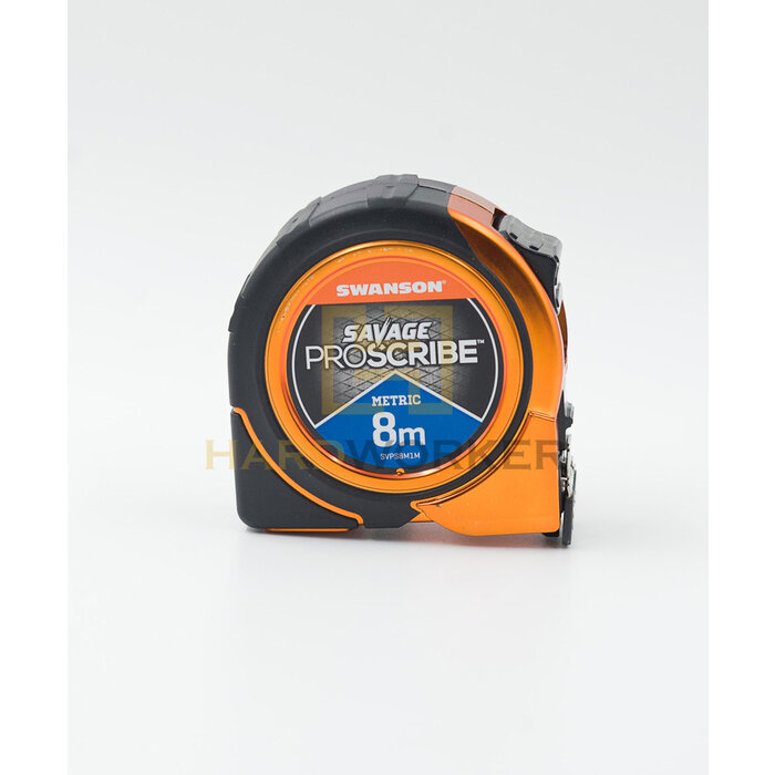 Swanson Swanson Savage Mètre à ruban magnétique et à aiguille circulaire 8m/27mm