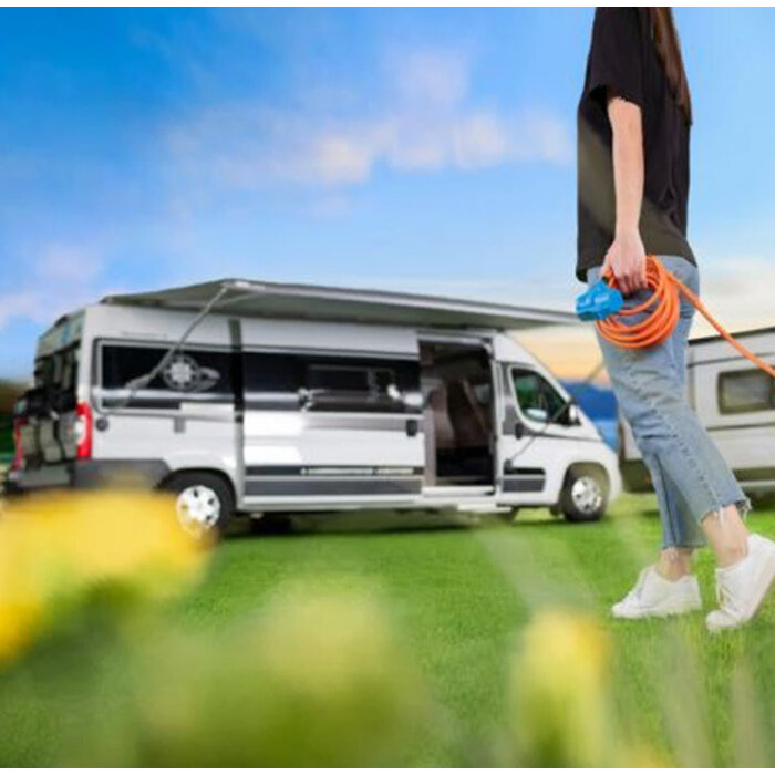 Brennenstuhl Câble adaptateur Brennenstuhl CEE IP44 25m orange H07RN-F Fiche 3G2.5 CEE. couplage coudé 230V/16A