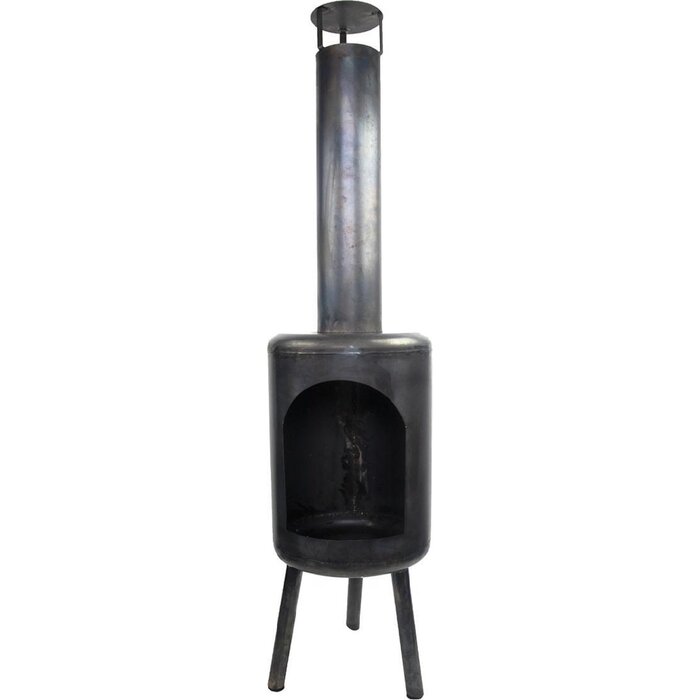 Esschert Design Esschert Design - Terrace stove round - Cheminée - Acier - Noir