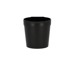 Esschert Design Raampot met zuignap Zwart maat S