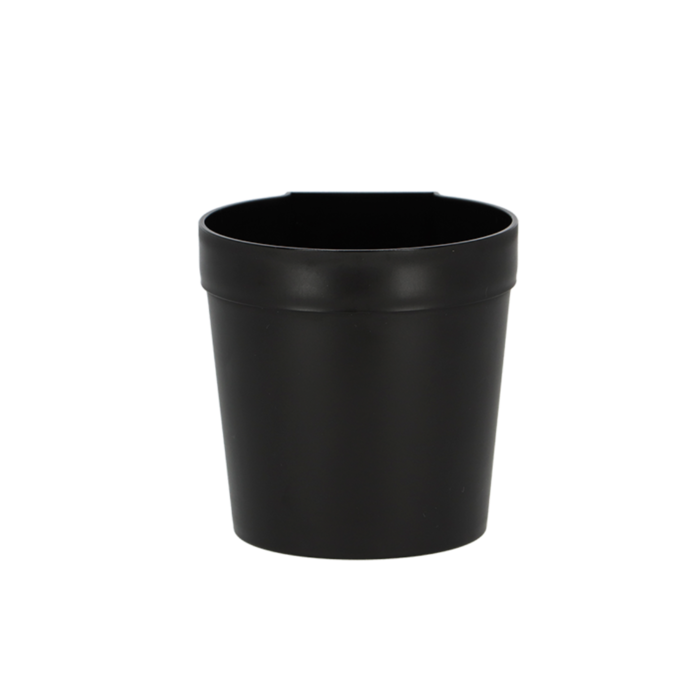 Esschert Design Raampot met zuignap Zwart maat S