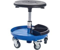 Global Stole Tabouret de garage ou de travail Global Stole  Sigma 400P bleu