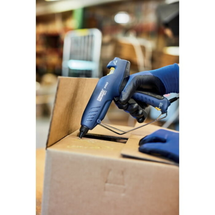 Rapid Rapid Pro EG313 Klebepistole | Set | 12 mm | 12 Klebepatronen | Im Koffer