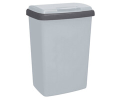 Top-fix afvalbak 25 liter met vlakke deksel