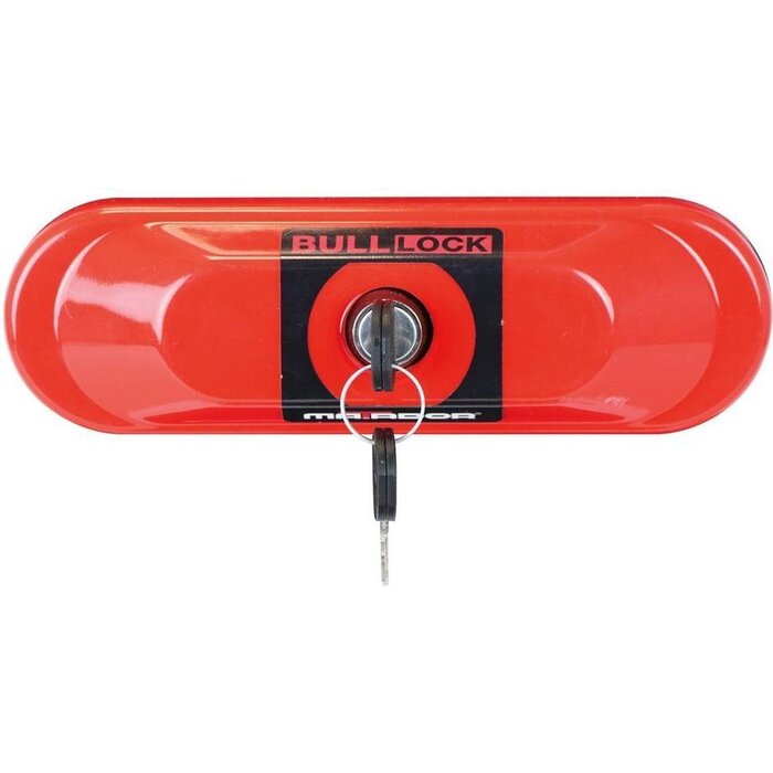 Matador Matador Bull Lock bestelwagenslot - achterdeur - monteren zonder boren - rood