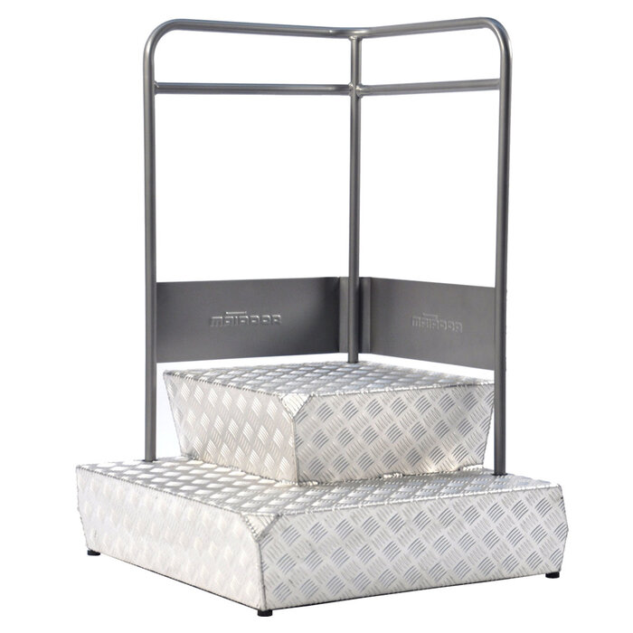 Matador Matador Opstapbordes aluminium de stapmaat voor Ergonomisch tillen en stapelen