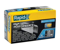 Rapid Rapid Kabelnieten 28-9 mm DP 5 x 1.000 st.. Box