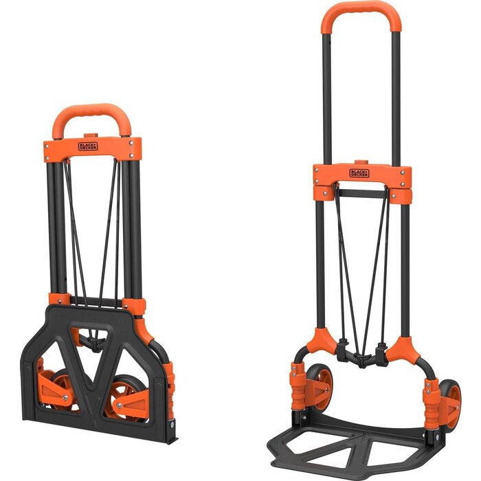 Black & Decker BLACK+DECKER Steekwagen BXWT-H200 - Compact - Inklapbaar - Max 65 Kilo