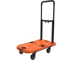 Black & Decker Chariot à plate-forme pliable BLACK+DECKER - Max. 90 KG - Orange