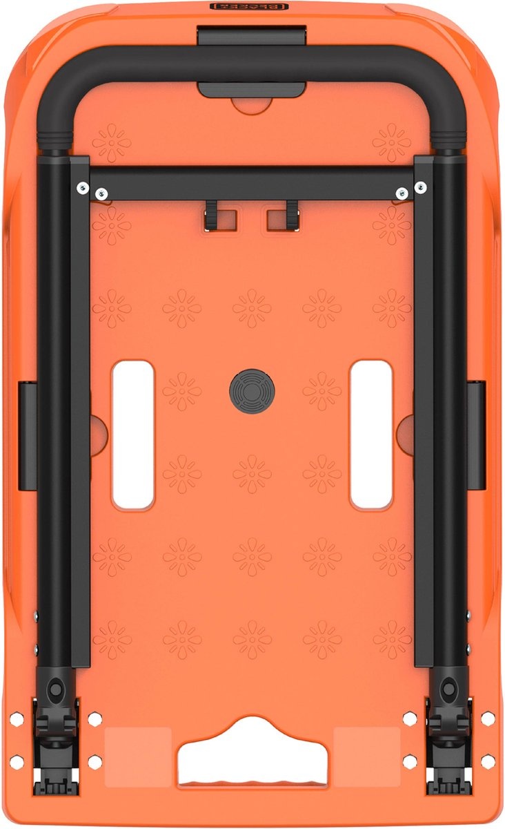 Black & Decker BLACK+DECKER Opvouwbare Plateauwagen - Max. 90 KG - Oranje