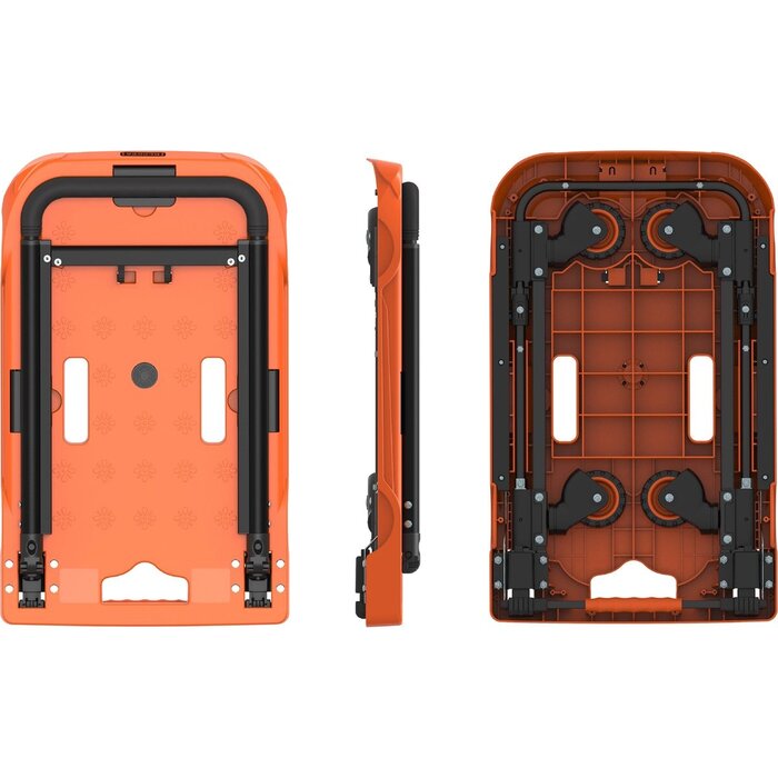 Black & Decker BLACK+DECKER Faltbarer Plattformwagen - Max. 90 KG - Orange
