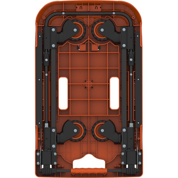 Black & Decker BLACK+DECKER Opvouwbare Plateauwagen - Max. 90 KG - Oranje