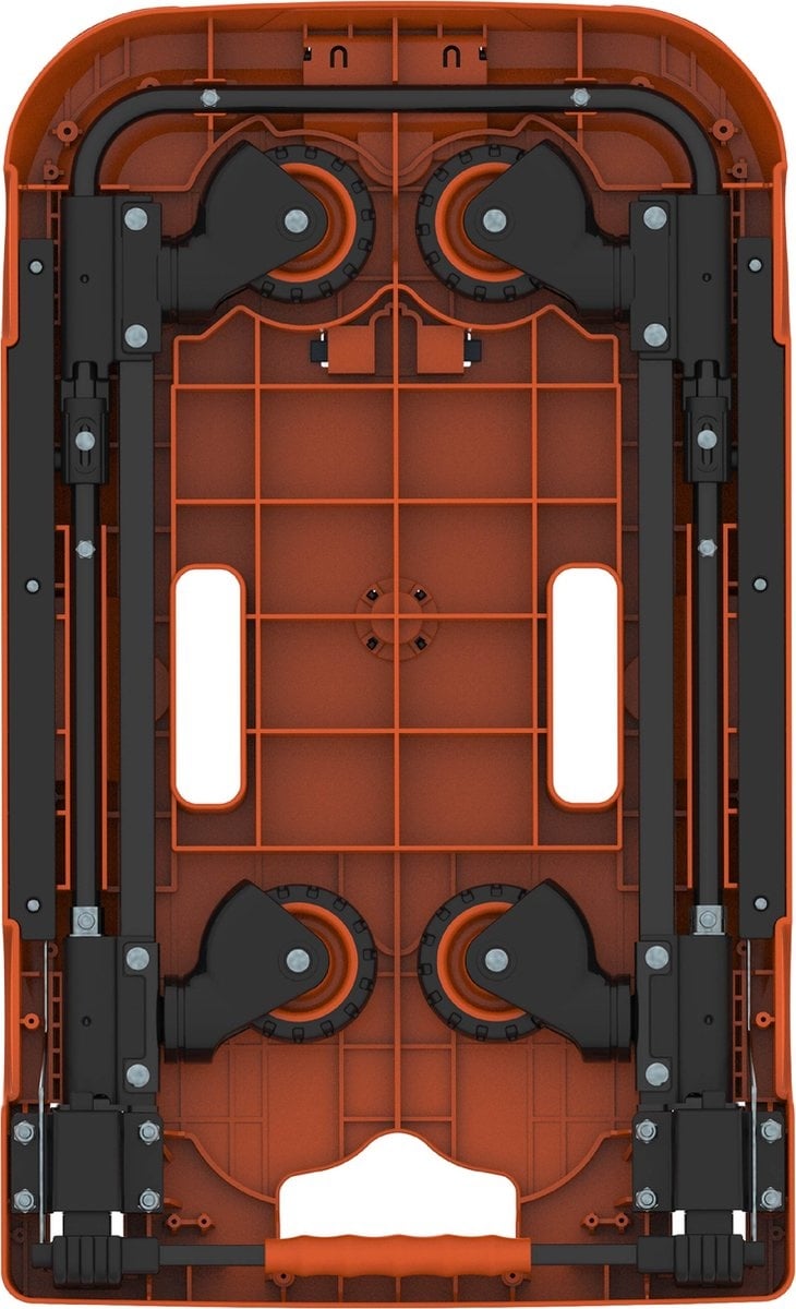 Black & Decker BLACK+DECKER Faltbarer Plattformwagen - Max. 90 KG - Orange