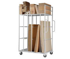 ArtPlast M-KARTONTROLL-Kartontrolley verrijdbaar