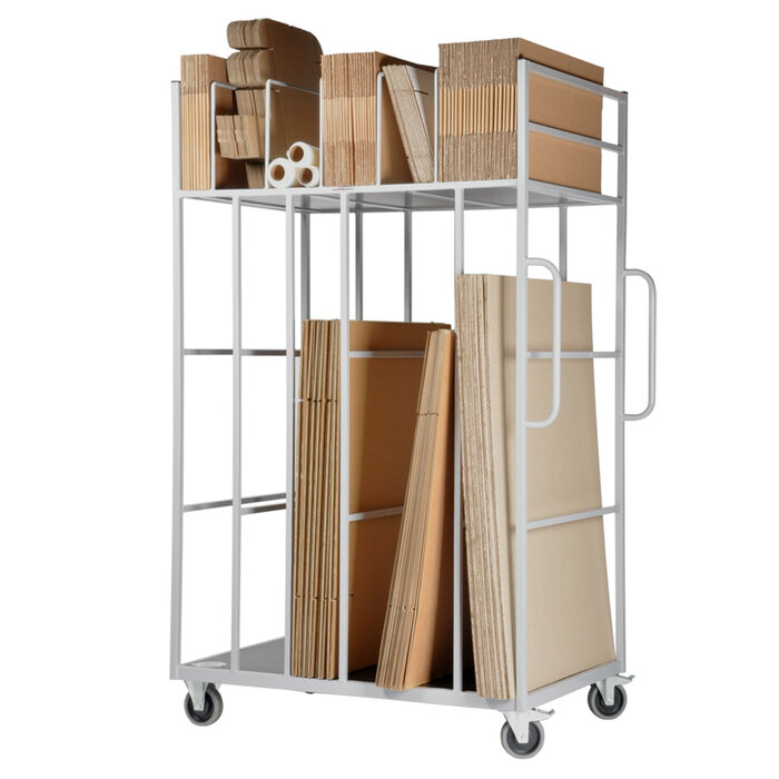 ArtPlast Matador Kartontrolley verrijdbaar B1201xD794xH1989mm NIET verstelbaar