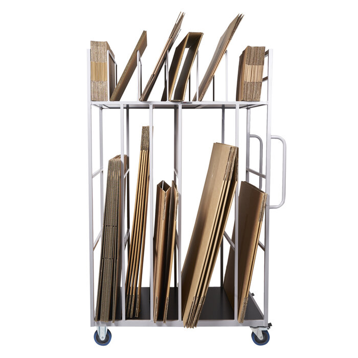 ArtPlast Matador Kartontrolley verrijdbaar B1201xD794xH1989mm NIET verstelbaar