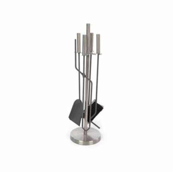 Perel Set de Foyer Perel Acier Inoxydable - 4 pcs