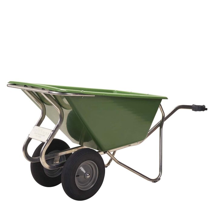 Matador Brouette Matador Noka 160 avec 2 pneus et conteneur en polypropylène