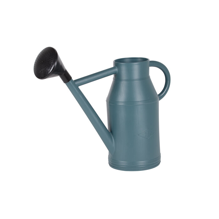 Power Tower Arrosoir EDA Lyon gris-bleu avec pommeau noir 11 litres